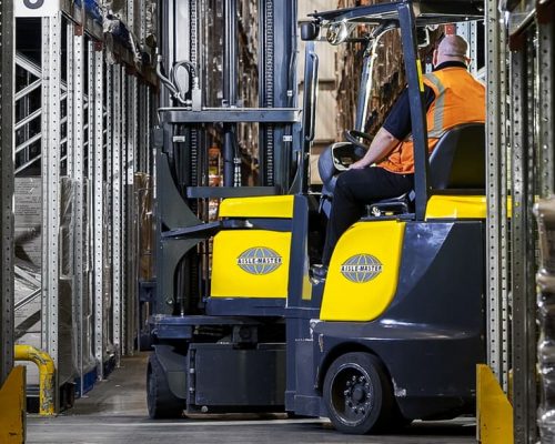Aislemaster articulated forklifts from Pegasus MH